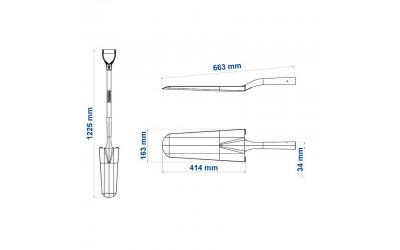 ΦΤΥΑΡΙ ΡΙΖΩΝ ΜΕ ΛΑΒΗ D 71cm TRAMONTINA 77444404