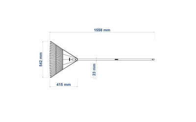 ΣΚΟΥΠΑ ΦΥΛΛΩΝ ΠΛΑΣΤΙΚΗ 22Δ TRAMONTINA 77850/821
