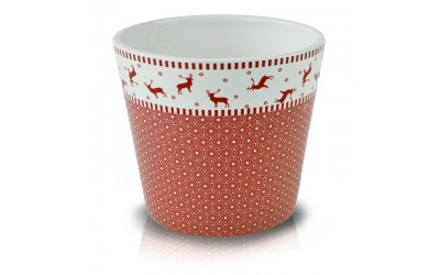 ΚΑΣΠΩ ΚΕΡΑΜΙΚΟ X-MAS 14x12 RED