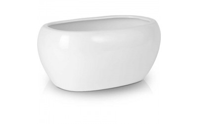 ΚΕΡΑΜΙΚΗ ΖΑΡΝΤΙΝΙΕΡΑ PIANO 27x13 ΛΕΥΚΟ