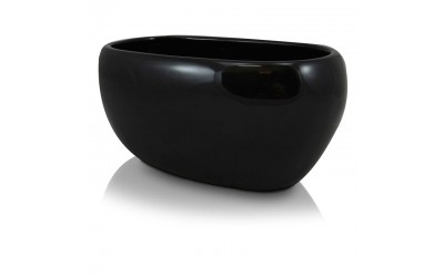 ΚΕΡΑΜΙΚΗ ΖΑΡΝΤΙΝΙΕΡΑ PIANO 27x13 ΜΑΥΡΟ