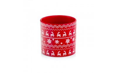 ΚΑΣΠΩ ΚΕΡΑΜΙΚΟ X-MAS 14x14 ΚΟΚΚΙΝΟ