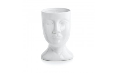 ΚΕΡΑΜΙΚΟ ΚΕΦΑΛΙ 18Χ15Χ21 ΛΕΥΚΟ