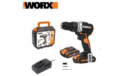 WORX ΔΡΑΠ/ΒΙΔΟ ΜΠΑΤ 20V 2X2AH WX102